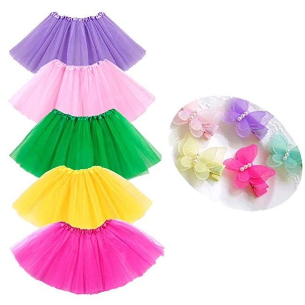 Tutu Skirt for Girls 3 Layers Ballet dress 2-8 yrs
